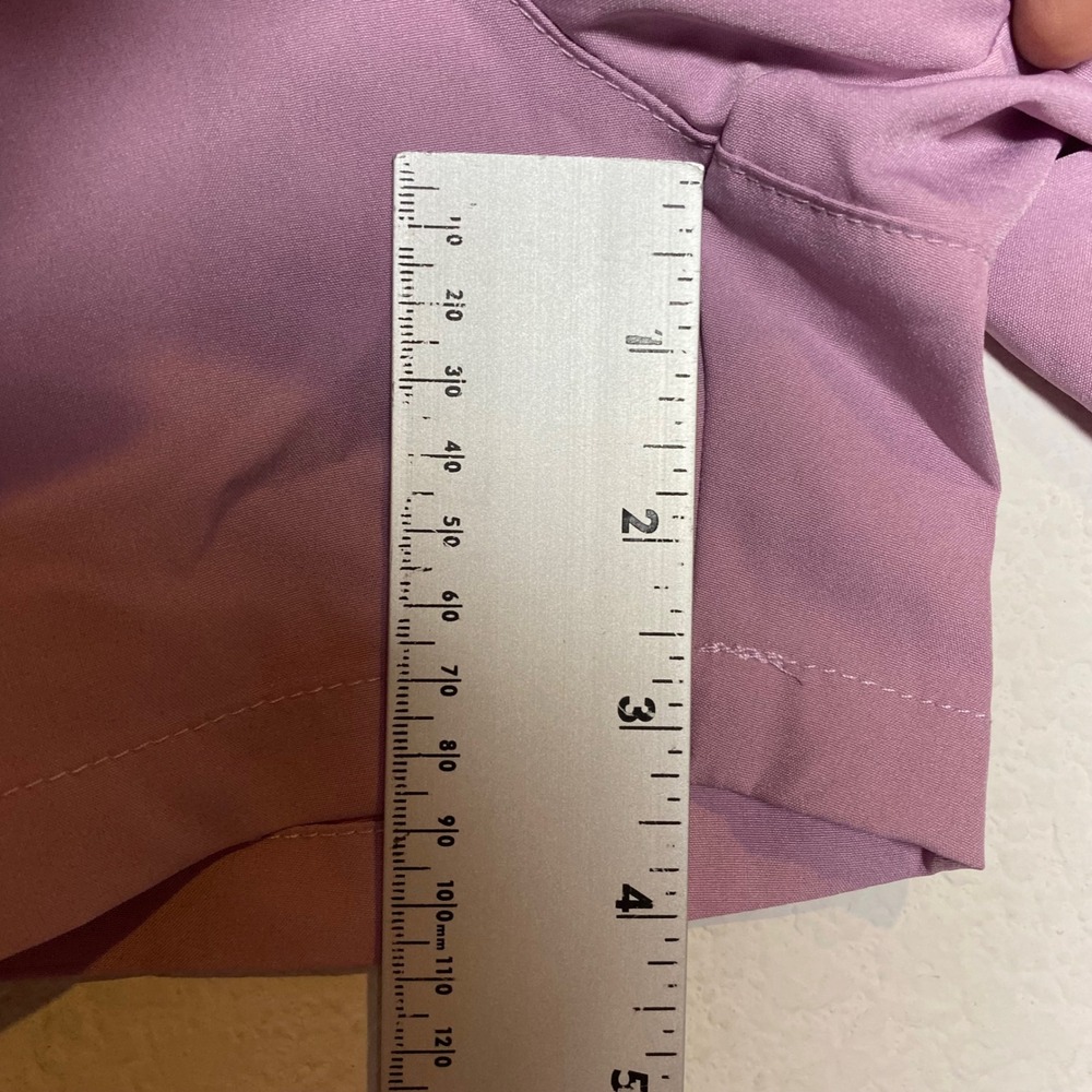 Halara Active Shorts Large Purple Womens Gorpcore Elastic Waist Pockets Stretch - Picture 6 of 7